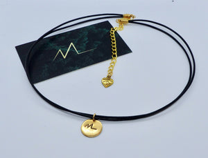 Collier avec médaillon or